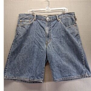 Levi's 550‎ Men's Relaxed Fit Blue Denim Jean Shorts Size 40